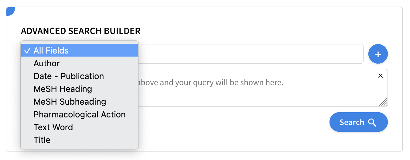 Advanced Query Builder Select
